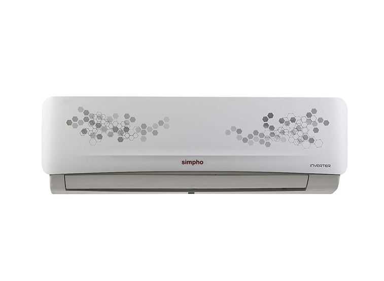 SIMPHO 1.5 TON 5 STAR WIFI READY INVERTER SPLIT AC (COPPER, ANTI-VIRAL & PM 2.5 FILTER, 2021 MODEL, GLS18I56WRBP, WHITE) 