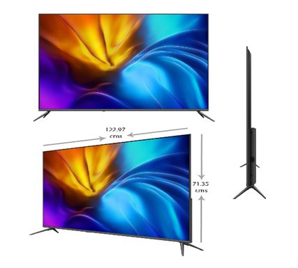 SIMPHO 139 CM (55 INCH) ULTRA HD (4K) LED 