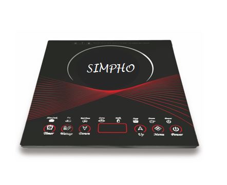 SIMPHO 1800 W SLIM INDUCTION COOKTOP (BLACK) 