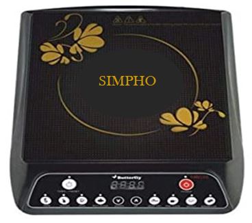 SIMPHO POWER HOB TURBO PLUS INDUCTION COOKTOP (BLACK) 
