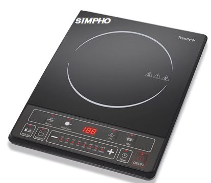 SIMPHO TRENDY PLUS 116 1600-WATT INDUCTION COOKTOP (BLACK) 